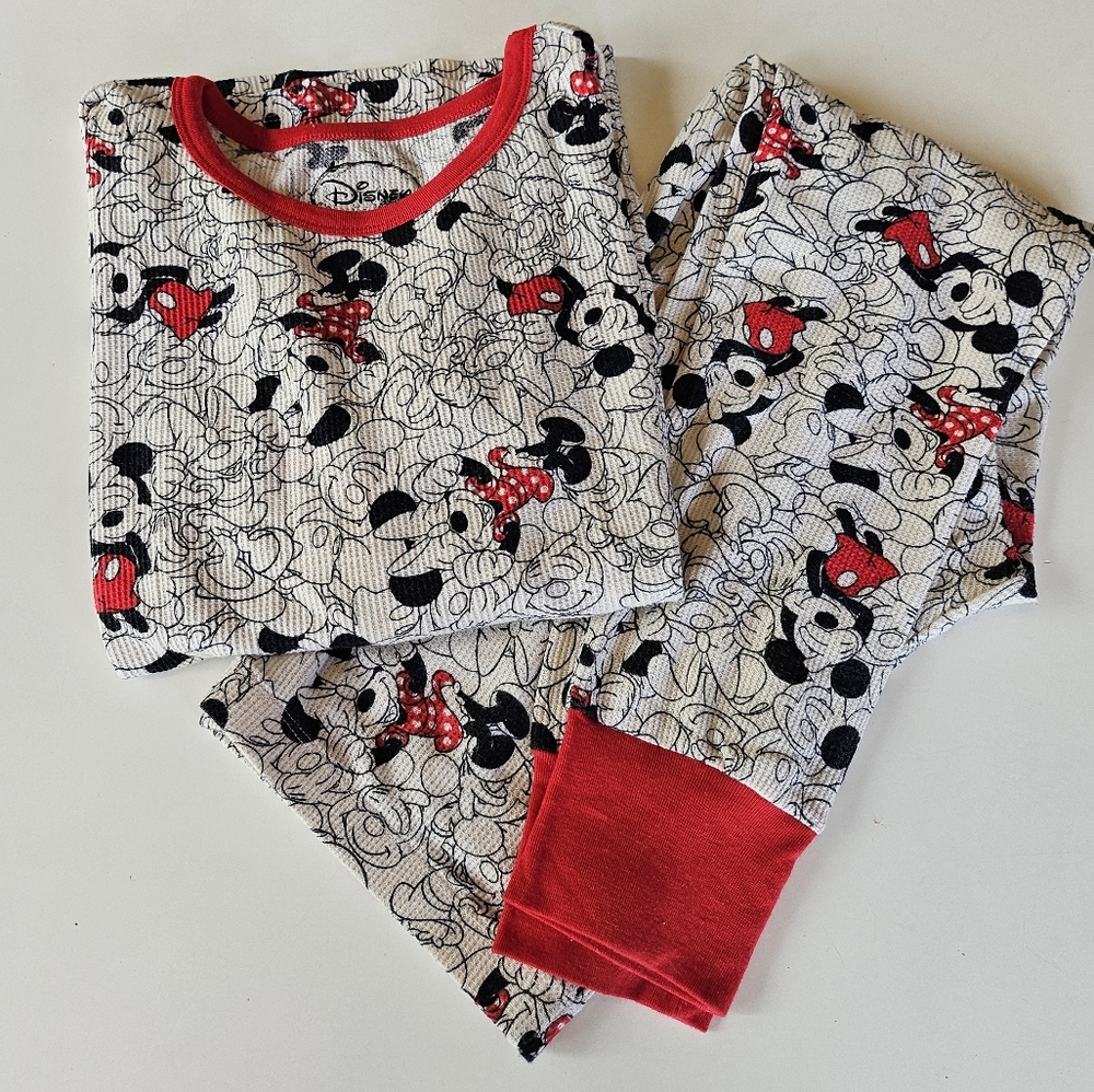 Mickey Minnie Long John Set